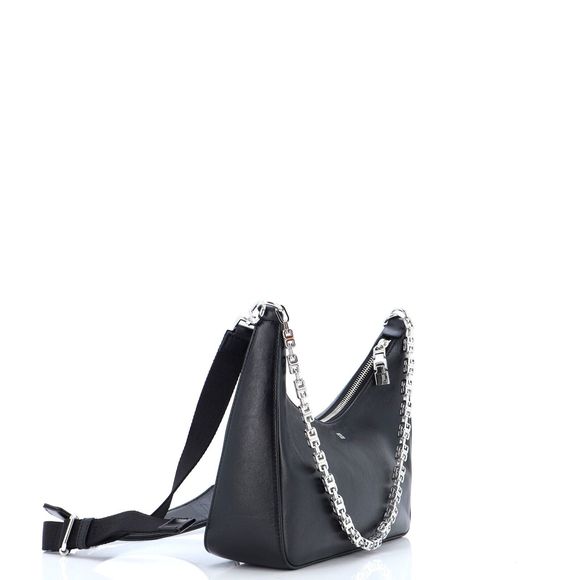 Givenchy Moon Cut Out Bag Leather Small #93196G14B - Picture 2 of 6